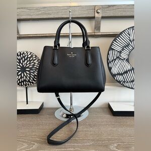 Kate Spade Black Leather crossbody bag